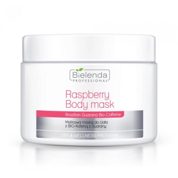 Bielenda Raspberry Body Program Malinowa Maska Do Ciała Z Bio-Kofeiną Z Guarany 600 g.
